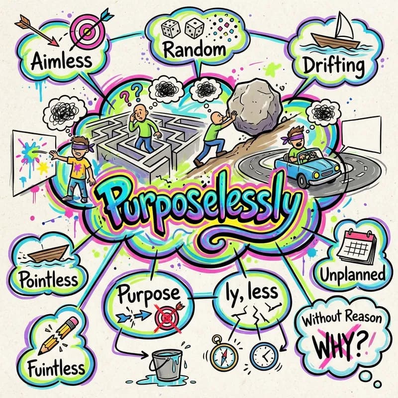 purposelessly 的心智圖