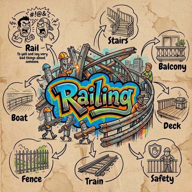 railing 的心智圖