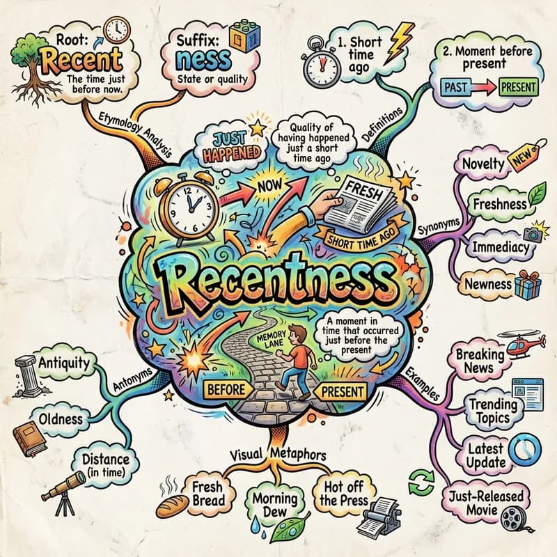 recentness 的心智圖