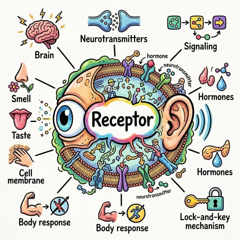 receptor 的心智圖