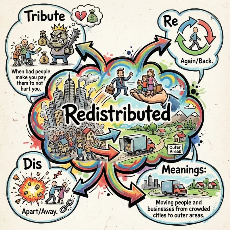 redistributed 的心智圖