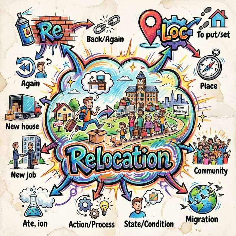 relocation 的心智圖