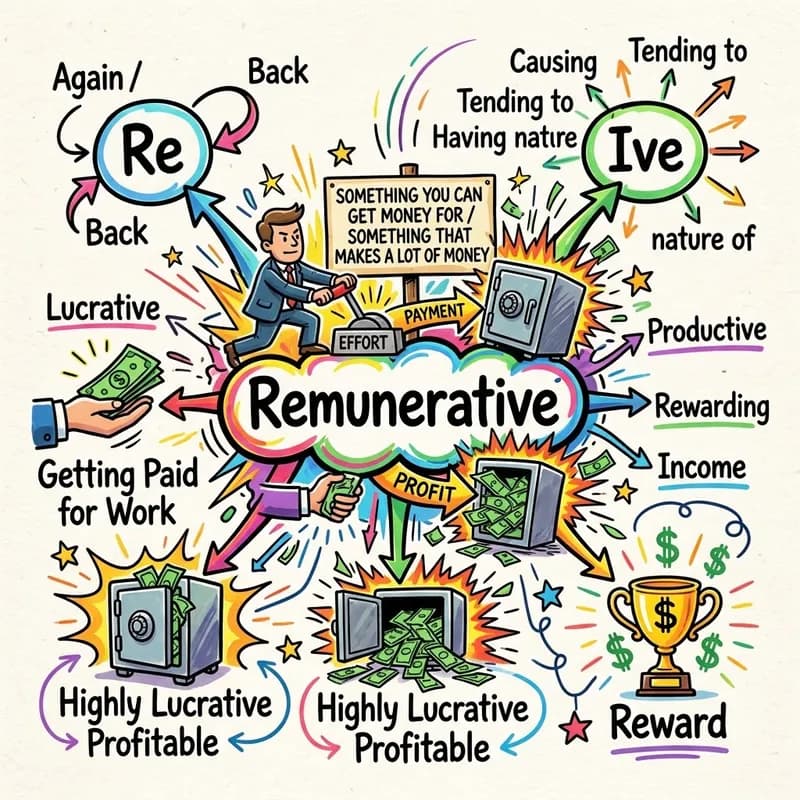 remunerative 的心智圖