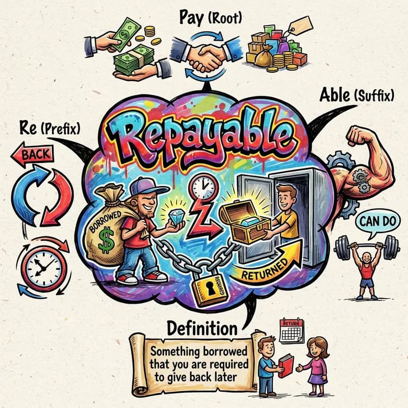 repayable 的心智圖