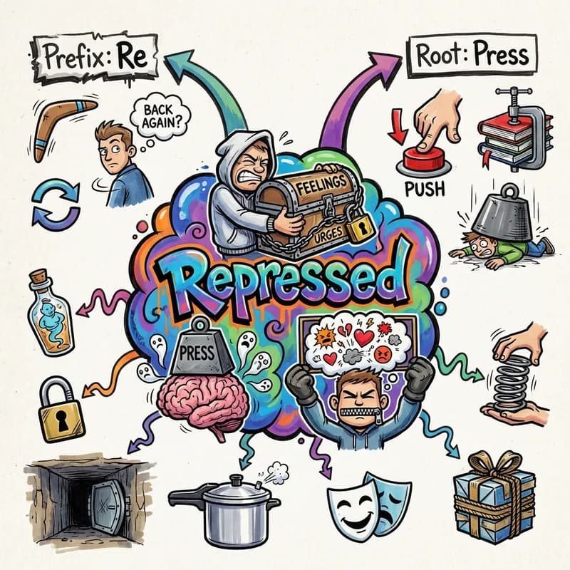 repressed 的心智圖