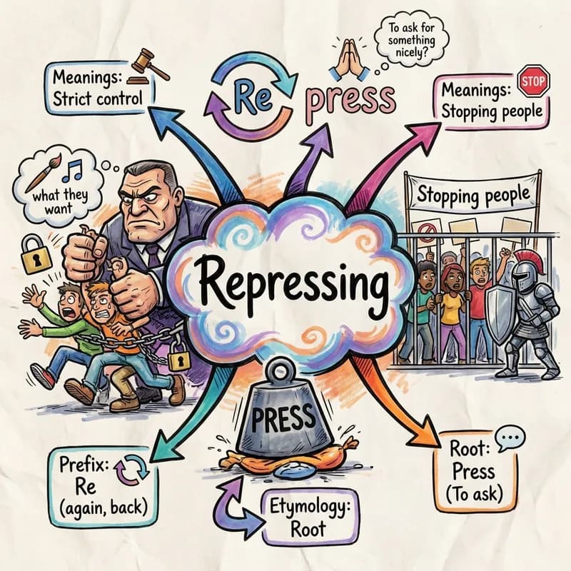 repressing 的心智圖