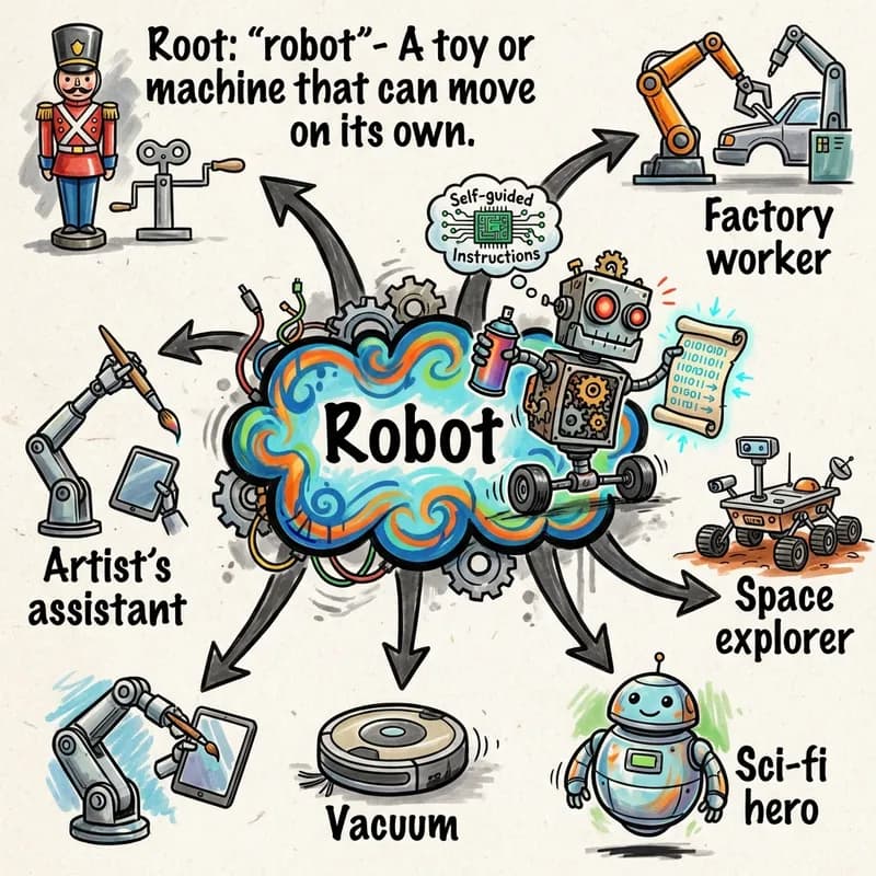 robot 的心智圖