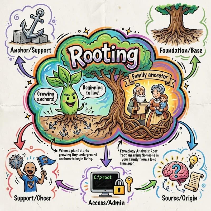 rooting 的心智圖