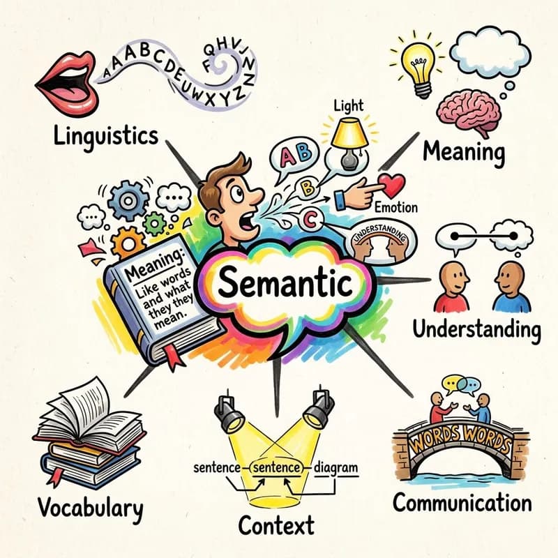 semantic 的心智圖