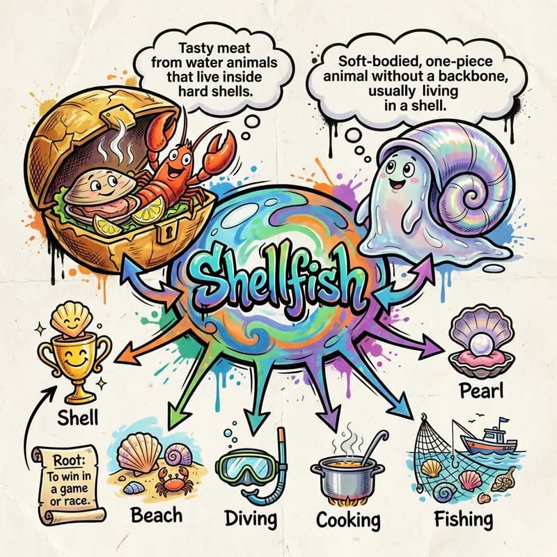 shellfish 的心智圖