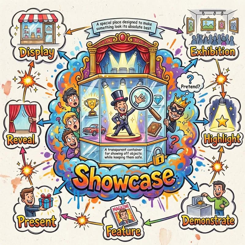 showcase 的心智圖