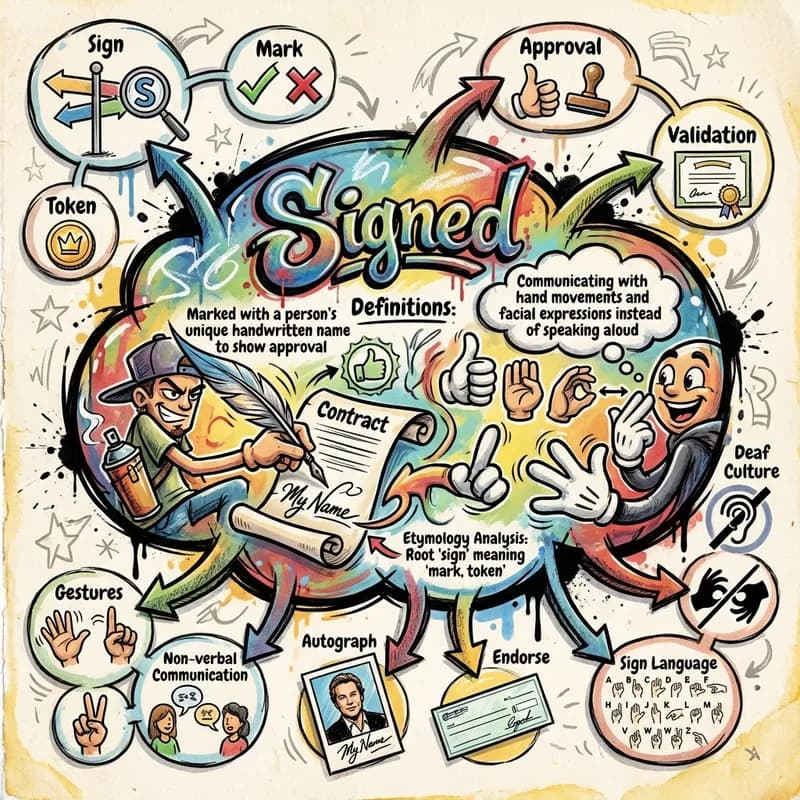 signed 的心智圖