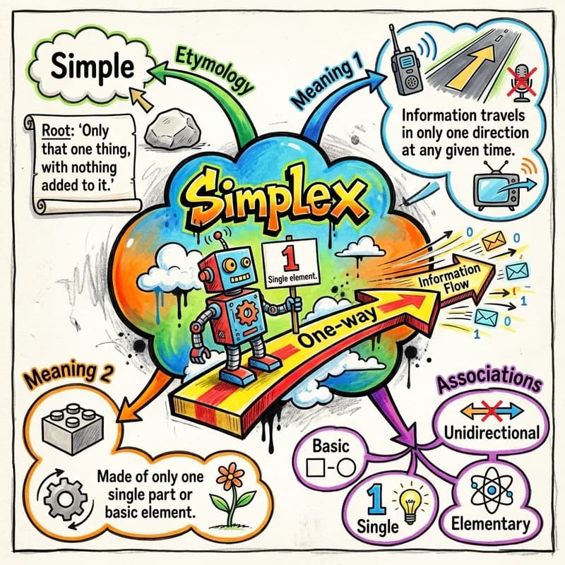 simplex 的心智圖