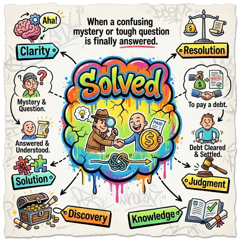 solved 的心智圖