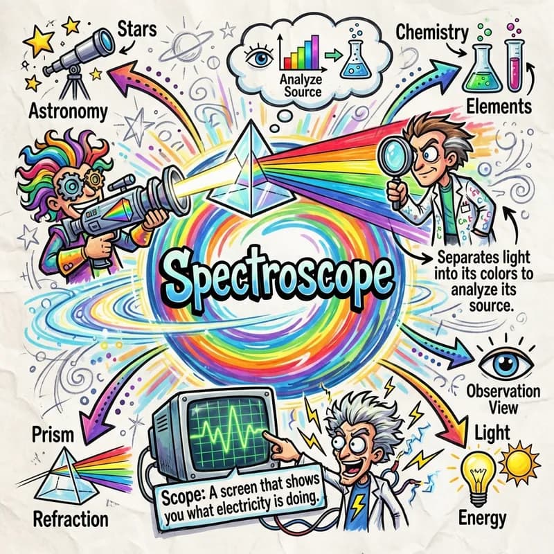 spectroscope 的心智圖