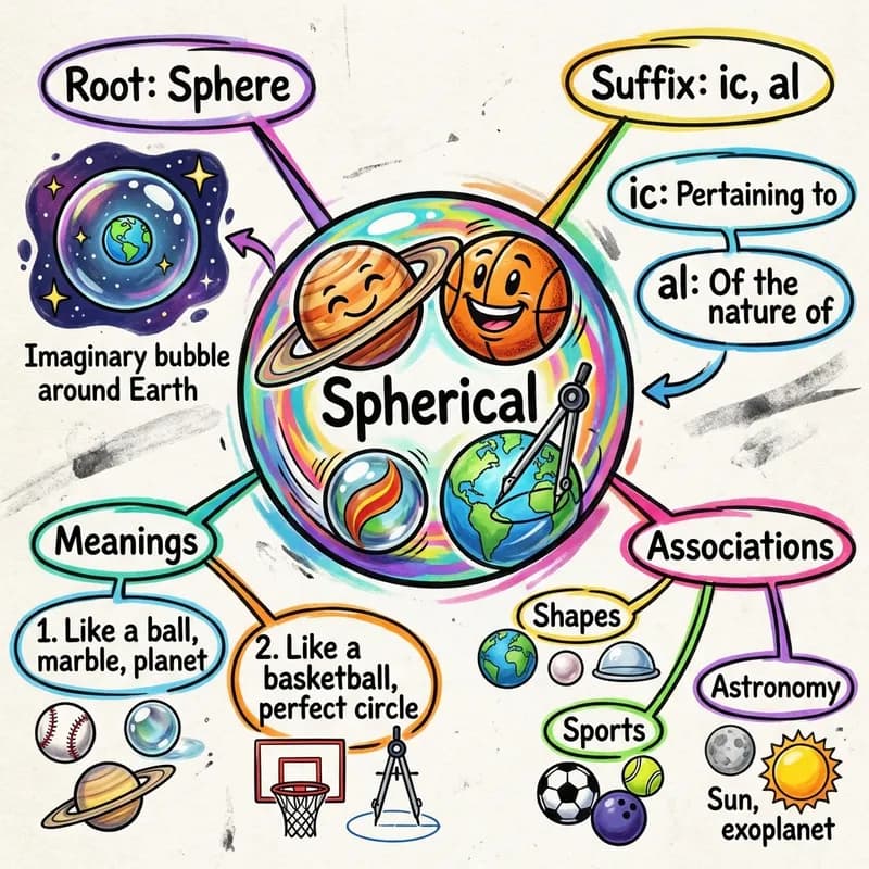 spherical 的心智圖