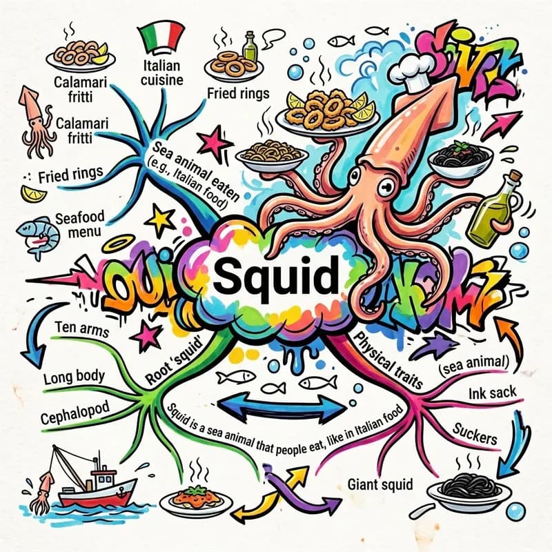 squid 的心智圖