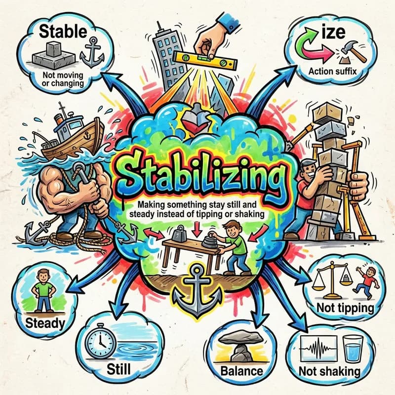 stabilizing 的心智圖