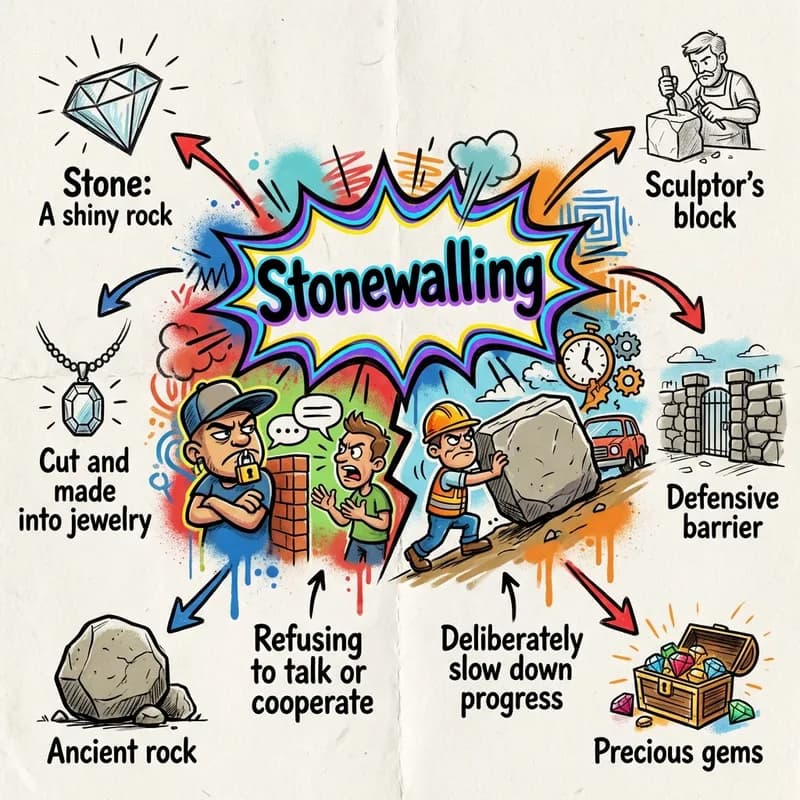 stonewalling 的心智圖