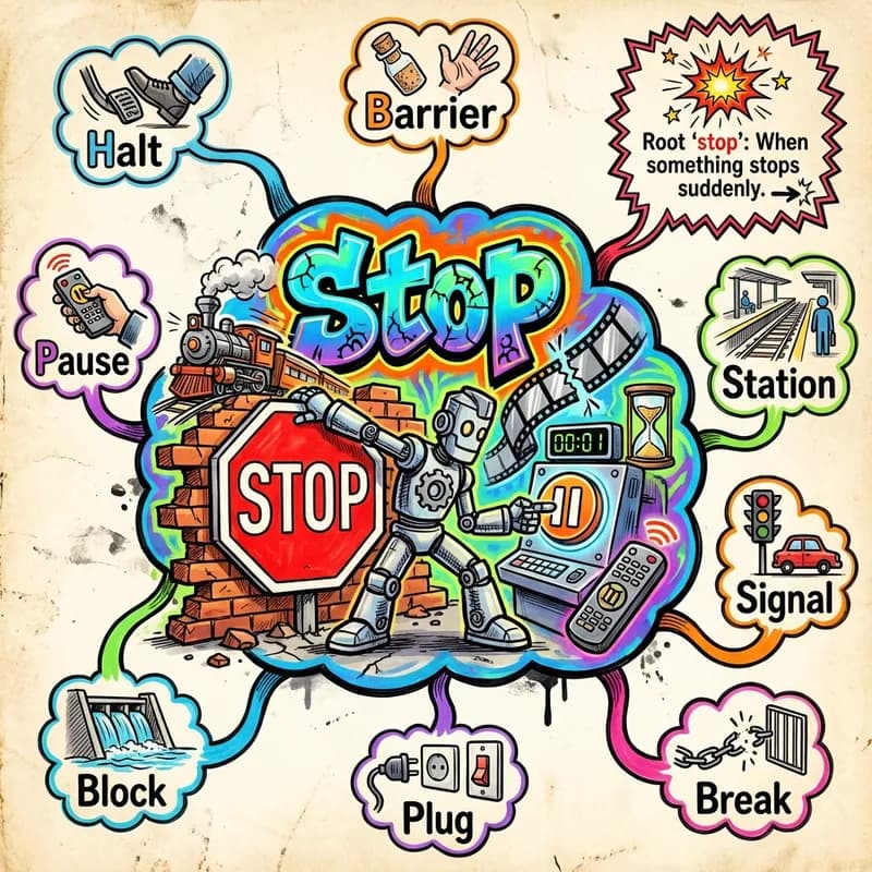 stop 的心智圖