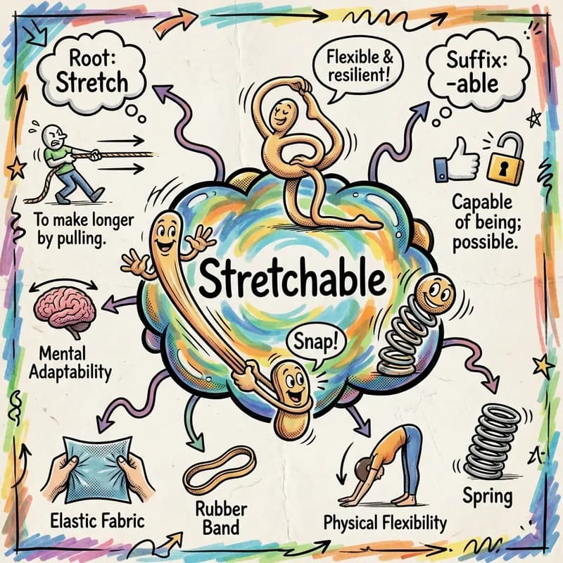 stretchable 的心智圖