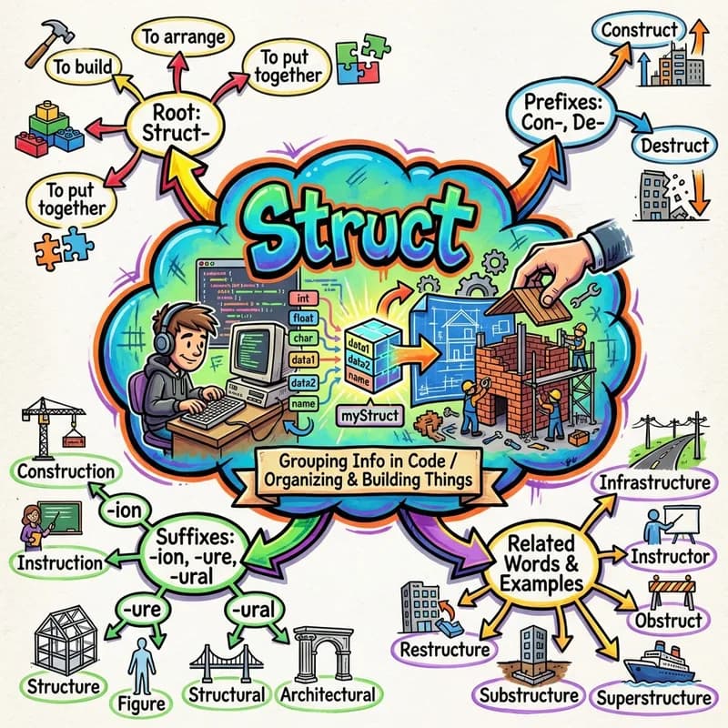 struct 的心智圖