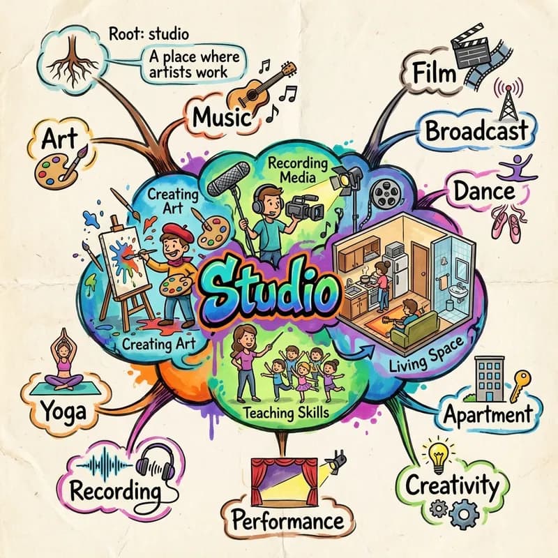 studio 的心智圖