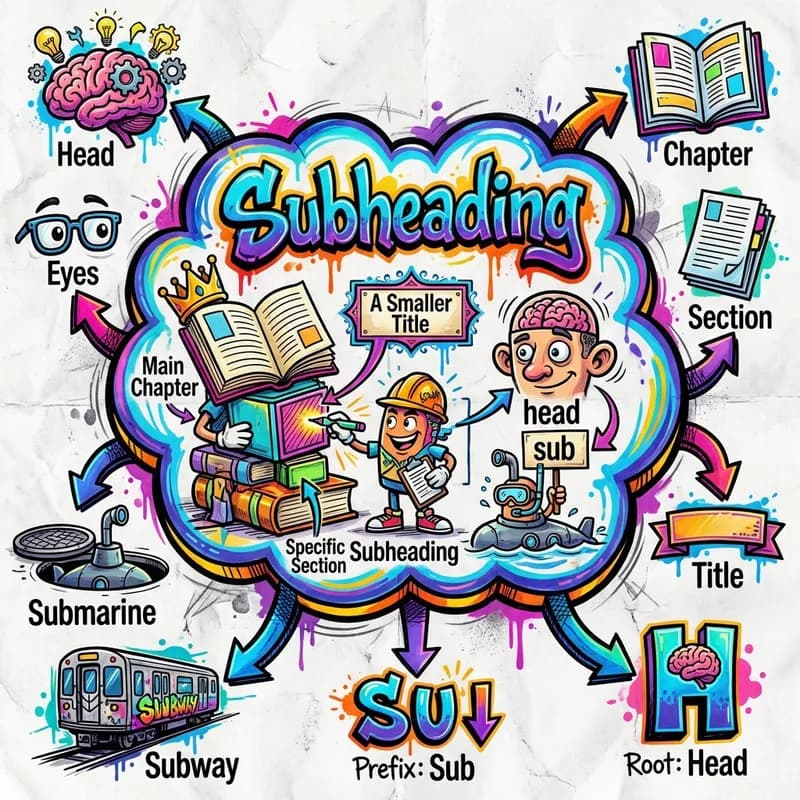 subheading 的心智圖