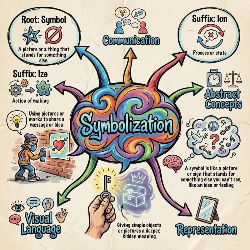 symbolization 的心智圖