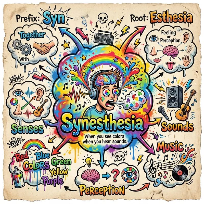 synesthesia 的心智圖
