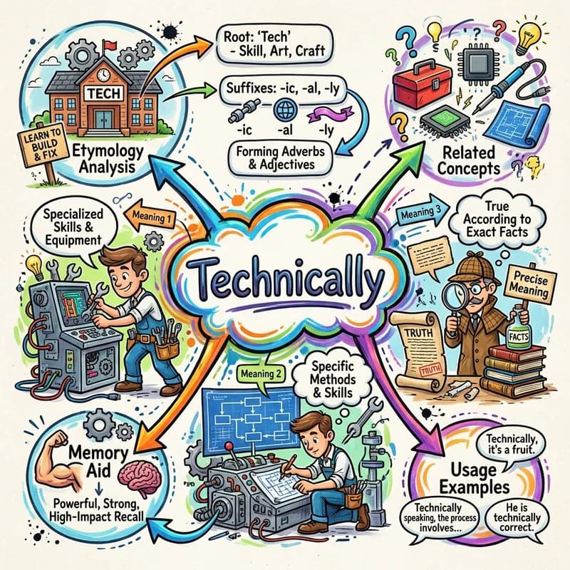 technically 的心智圖