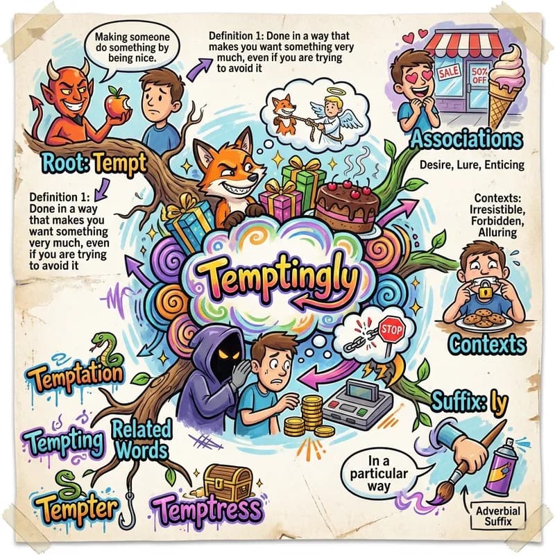 temptingly 的心智圖