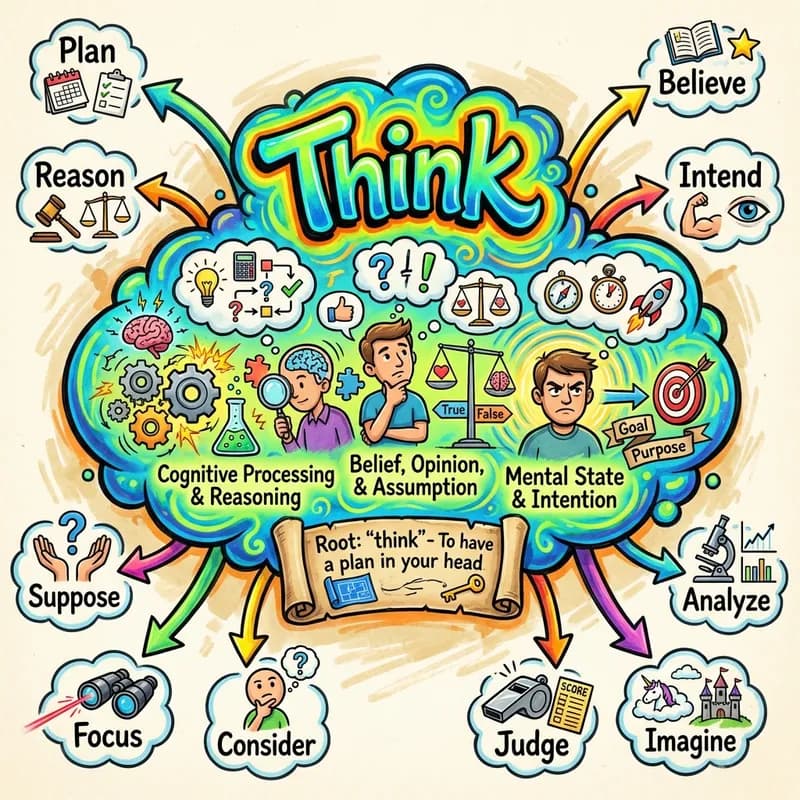 think 的心智圖