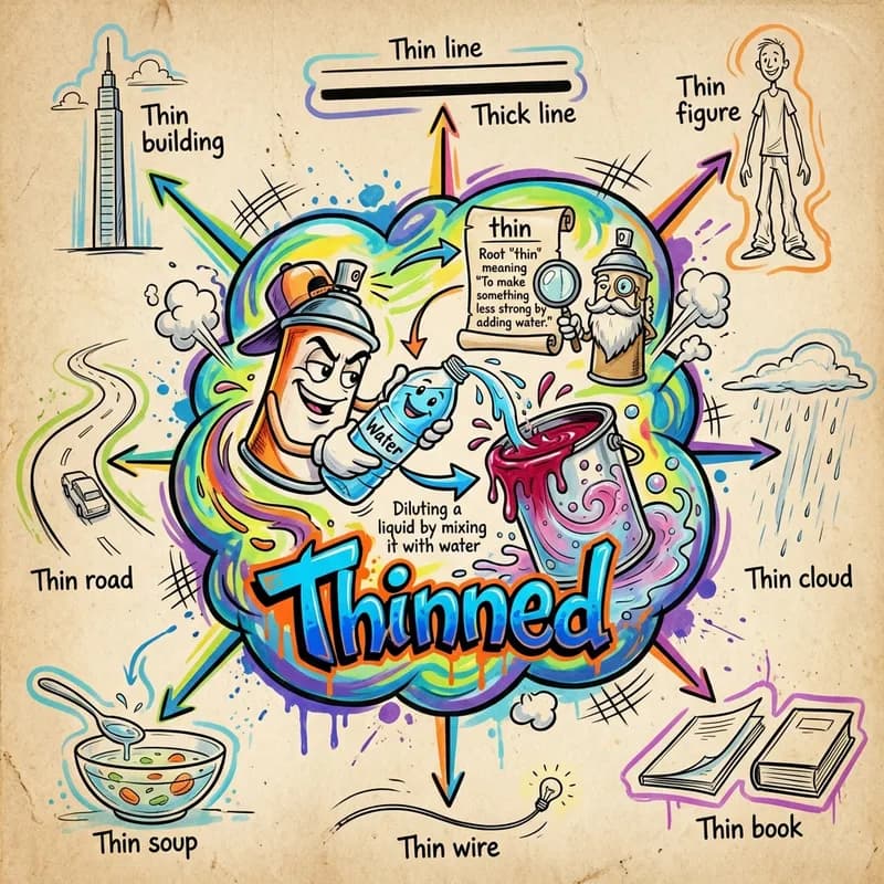 thinned 的心智圖