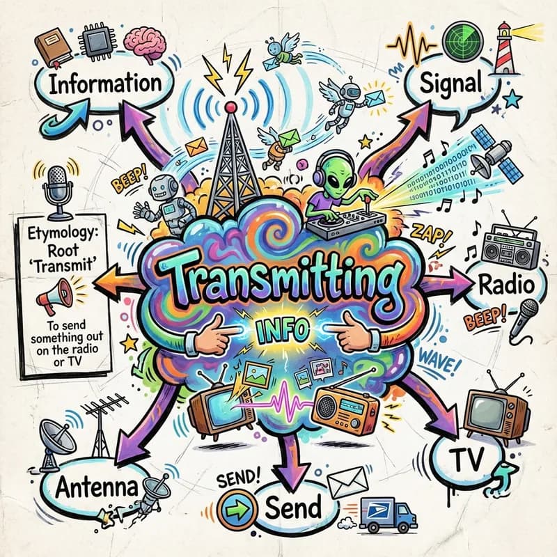 transmitting 的心智圖