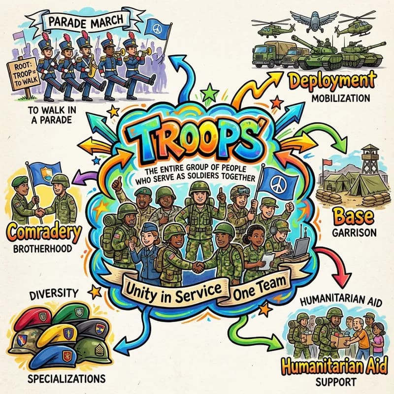 troops 的心智圖