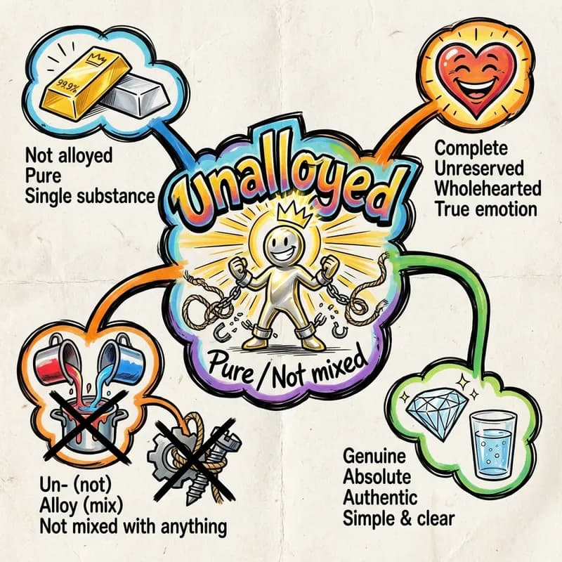 unalloyed 的心智圖