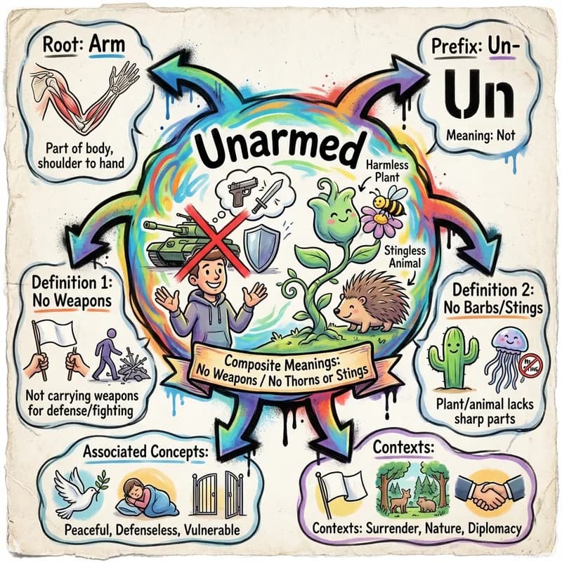 unarmed 的心智圖