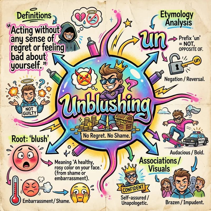 unblushing 的心智圖
