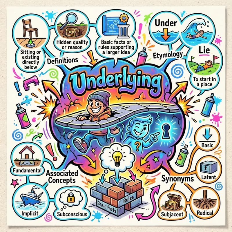 underlying 的心智圖