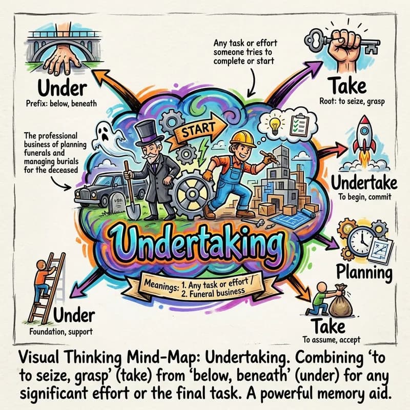 undertaking 的心智圖