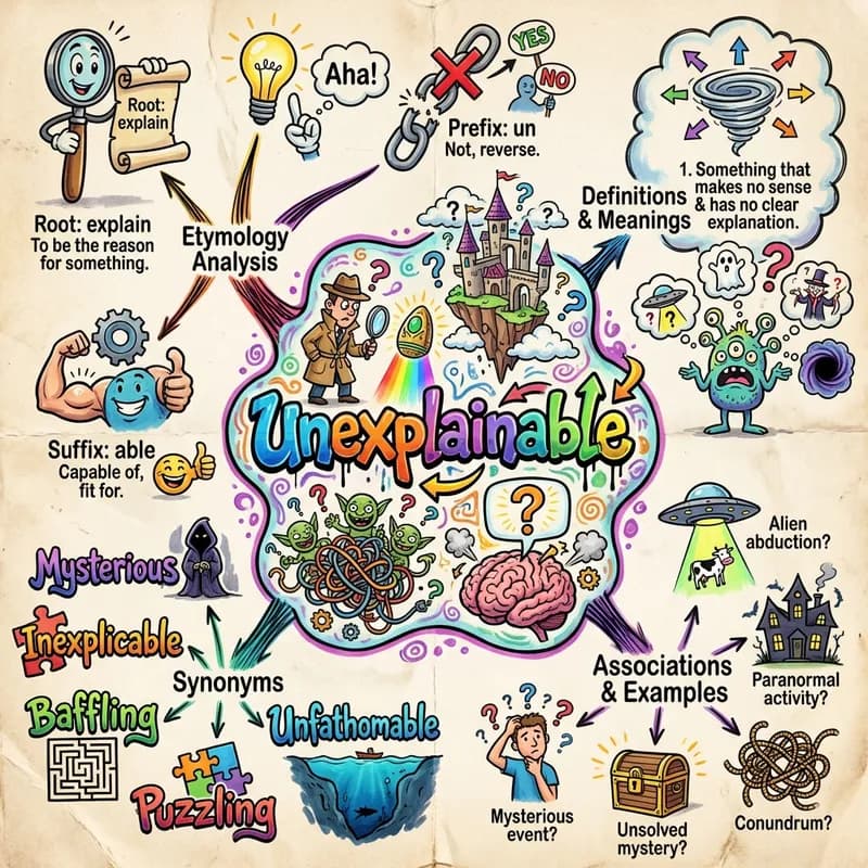 unexplainable 的心智圖