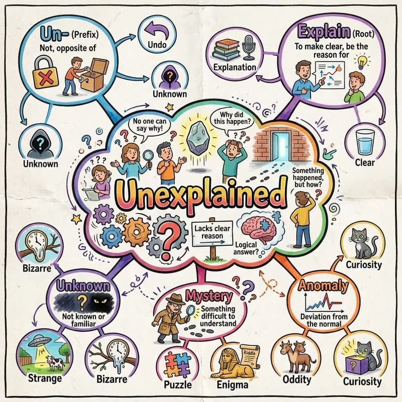 unexplained 的心智圖