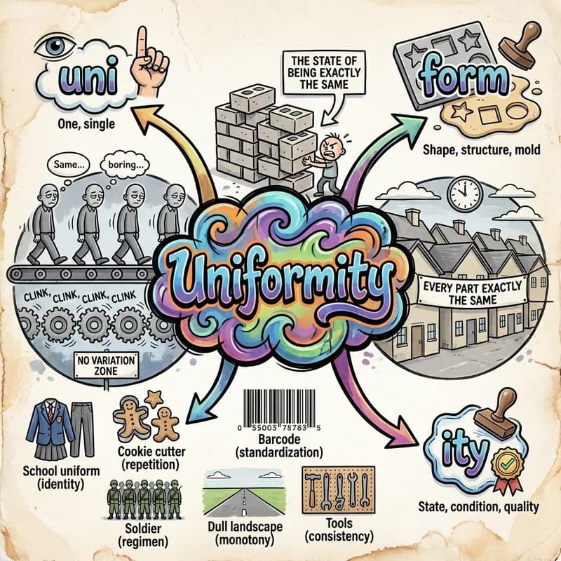 uniformity 的心智圖