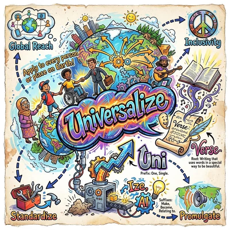 universalize 的心智圖