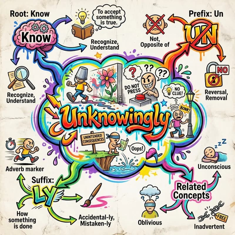 unknowingly 的心智圖