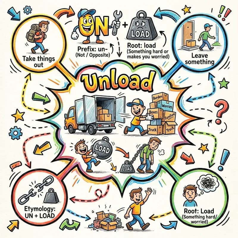 unload 的心智圖