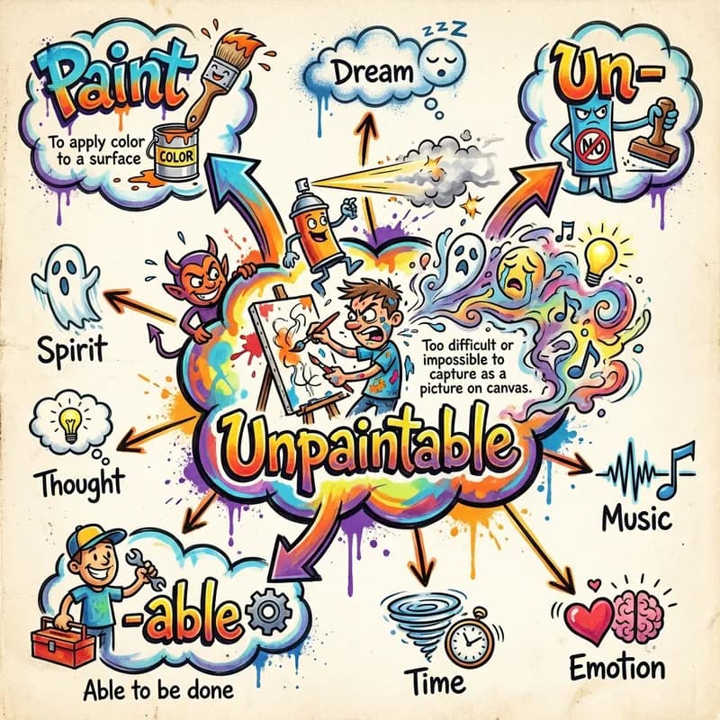 unpaintable 的心智圖
