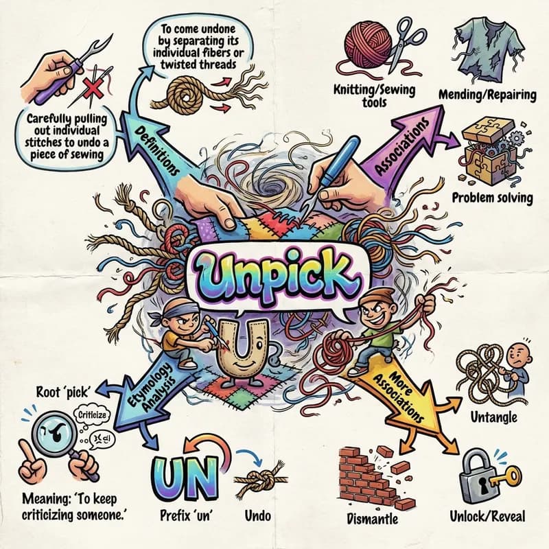 unpick 的心智圖