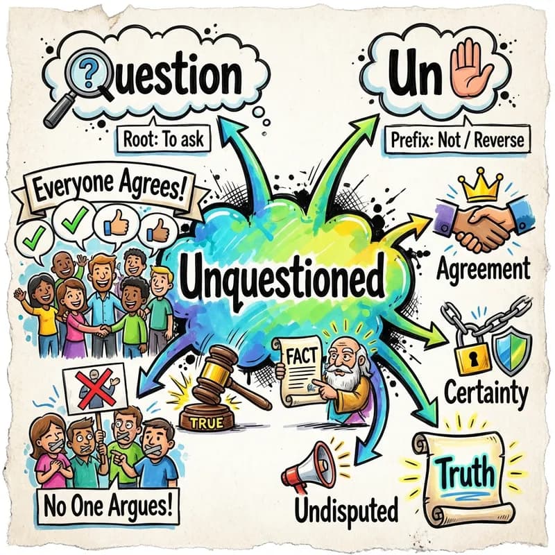 unquestioned 的心智圖